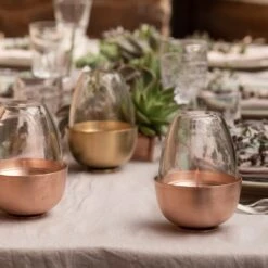 Tulip Tealight Holder - Copper 13 Tulip Tealight Holder - Copper -Plants Shop pr2000046888 card6 lg