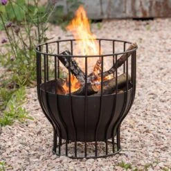 Fire Basket/table With Copper Top -Plants Shop pr2000046902 card10 lg