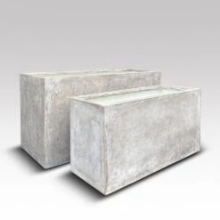 Rectangular Terrace Planter - Weathered Cream 13 Rectangular Terrace Planter - Weathered Cream -Plants Shop pr2000048714 card4 lg