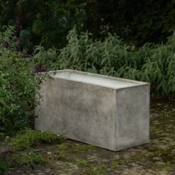 Rectangular Terrace Planter - Weathered Cream 14 Rectangular Terrace Planter - Weathered Cream -Plants Shop pr2000048714 card5 lg