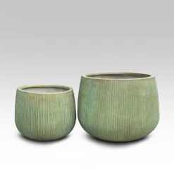 Ripple Bowl Planter - Verdigris 13 Ripple Bowl Planter - Verdigris -Plants Shop pr2000048717 card4 lg