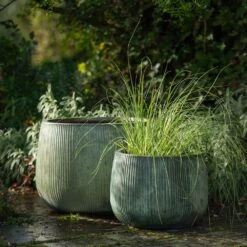 Ripple Bowl Planter - Verdigris 14 Ripple Bowl Planter - Verdigris -Plants Shop pr2000048717 card5 lg