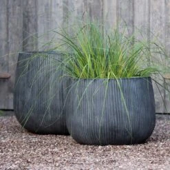 Ripple Bowl Planter - Ash Grey -Plants Shop pr2000048719 card3 lg