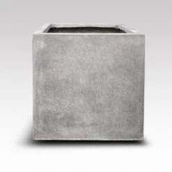 Square Terrace Planter - Weathered Cream 10 Square Terrace Planter - Weathered Cream -Plants Shop pr2000048723 card4 lg